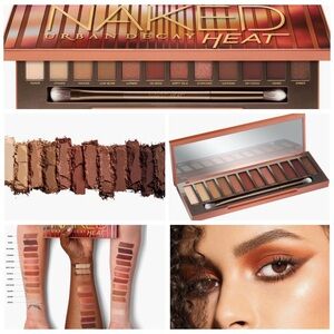 NWT Urban Decay Naked Heat Palette - Fiery Browns and Tans